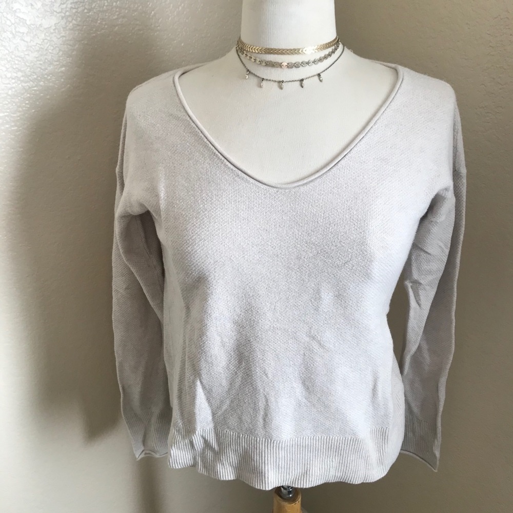 Gap | Women’s Cream Scoop Neck Sweater, XS